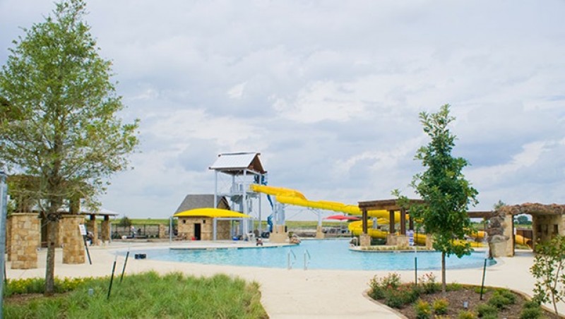    Pool with Slides 