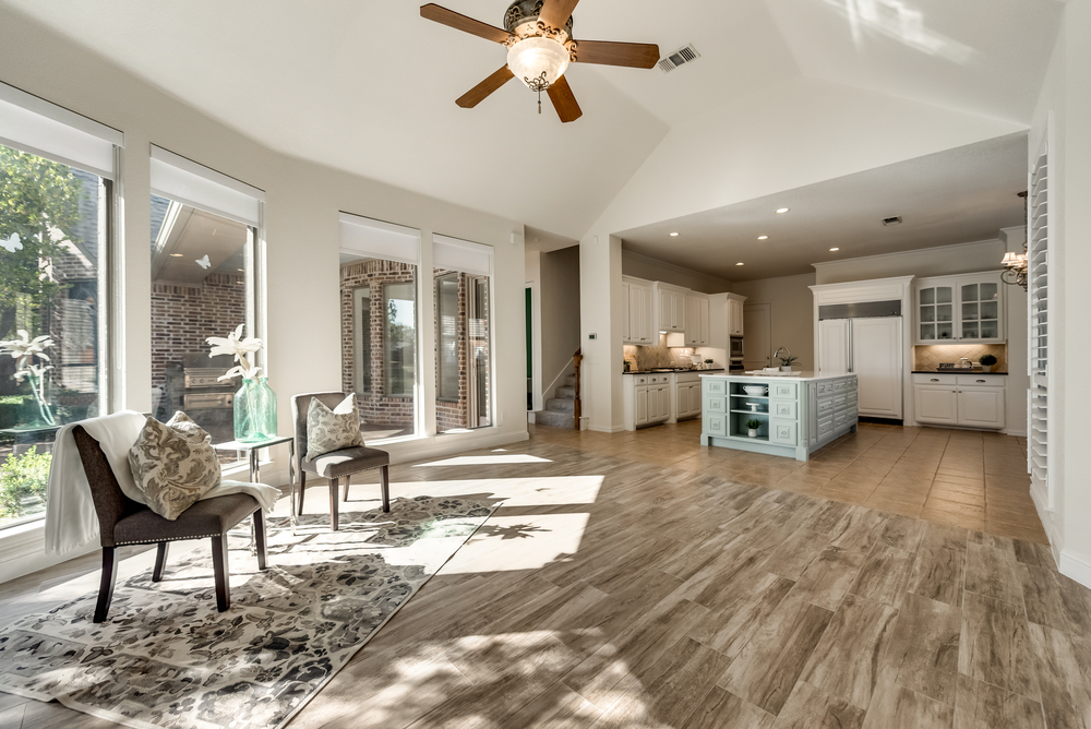    Family Room open to Gourmet Kitchen 