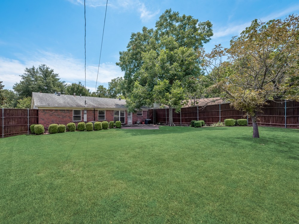    Sprawling Grassy Yard 