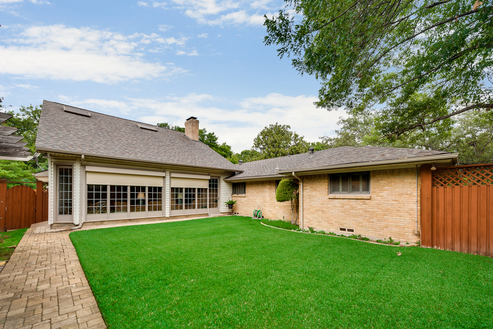    Grassy Backyard 