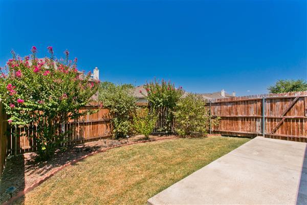    Landscaped Yard 