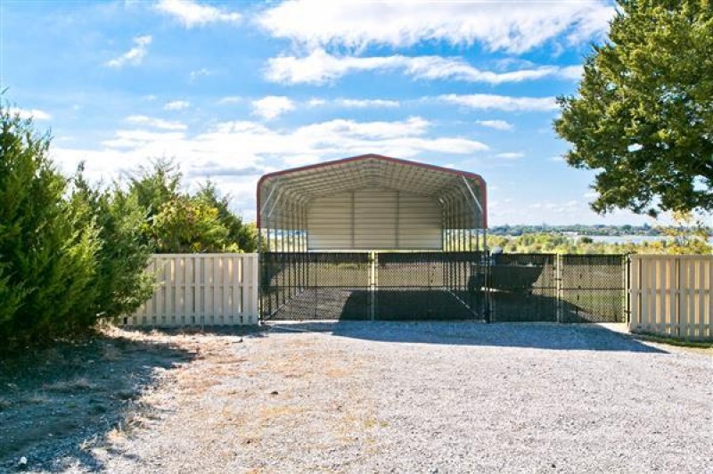    Covered RV Gated Entrance 