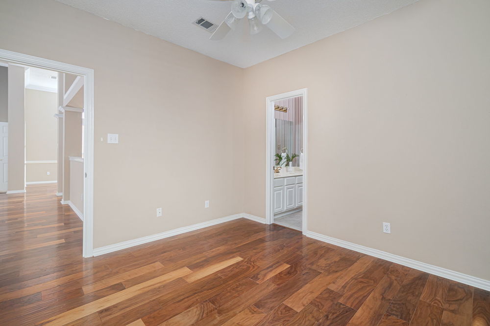    Secondary Bedroom with Bathroom Access 