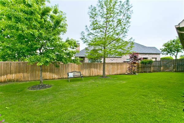    Landscaped Yard 