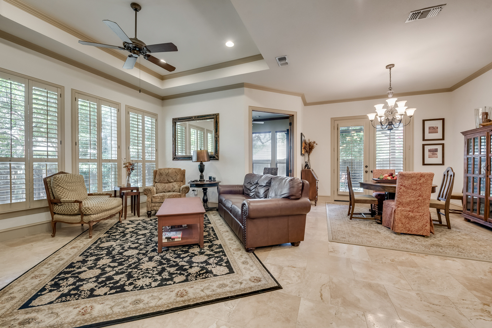    Family Room and Dining Area 