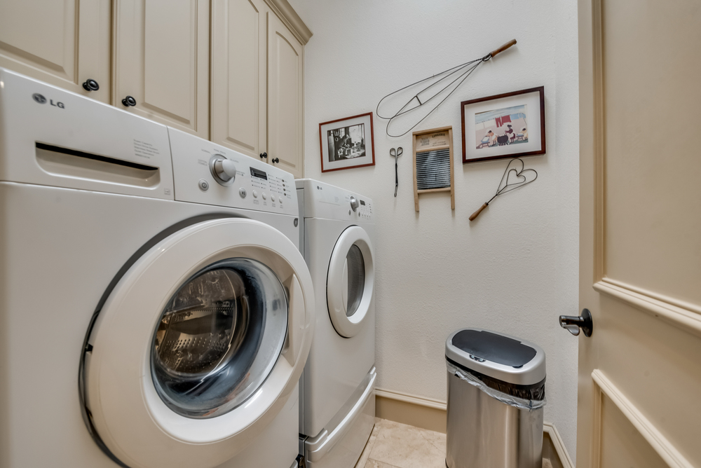    Utility Room with Built in Cabinetry 