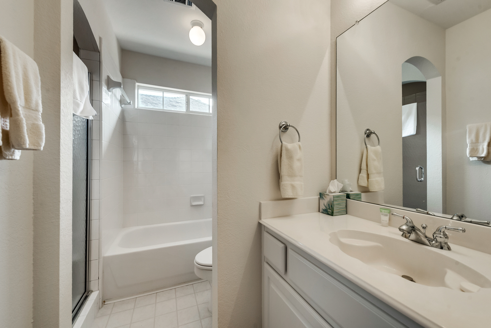    Second Full Bathroom with Soaker Tub and Separate Shower 