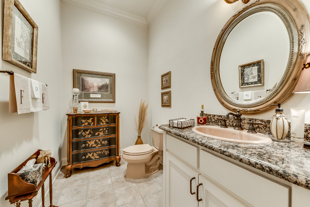    Main Level Spacious Half Bathroom 