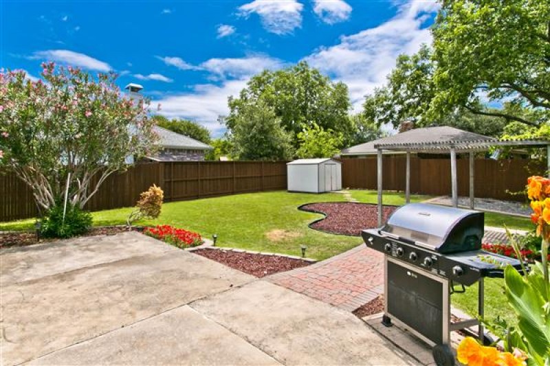    Backyard with Oversized Patio 