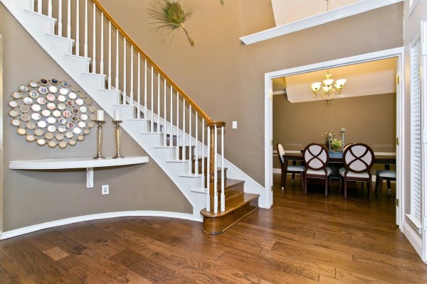    Staircase leading to Formal Dining 