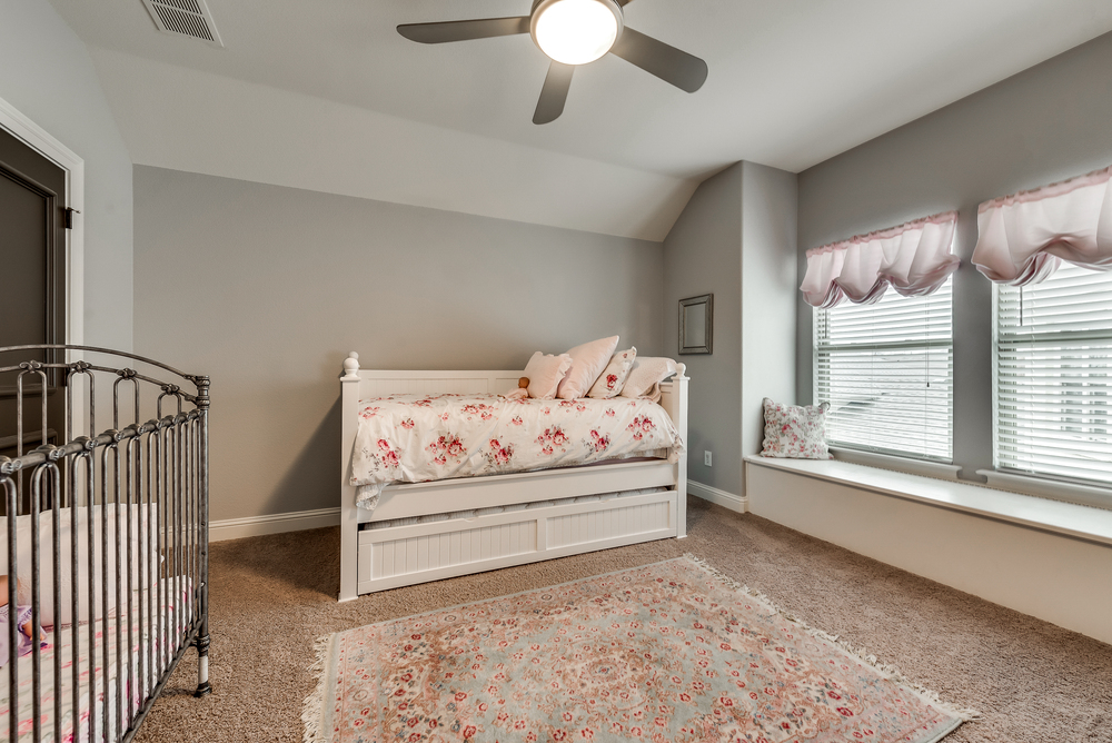    Secondary Bedroom with Window Seat 