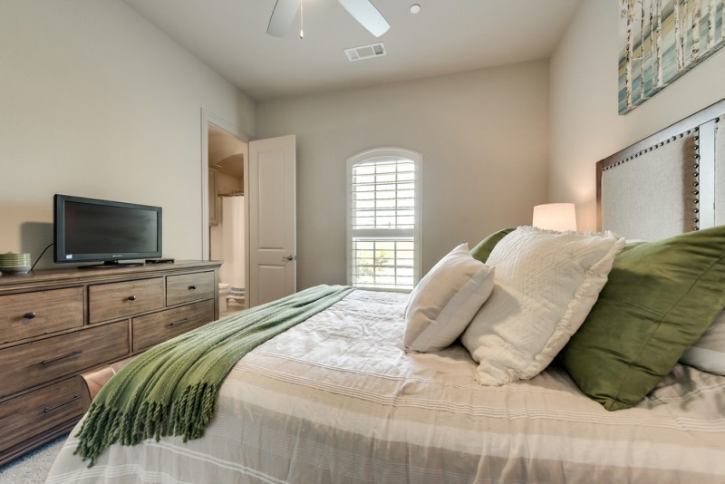    Secondary Bedroom with Private Bath 