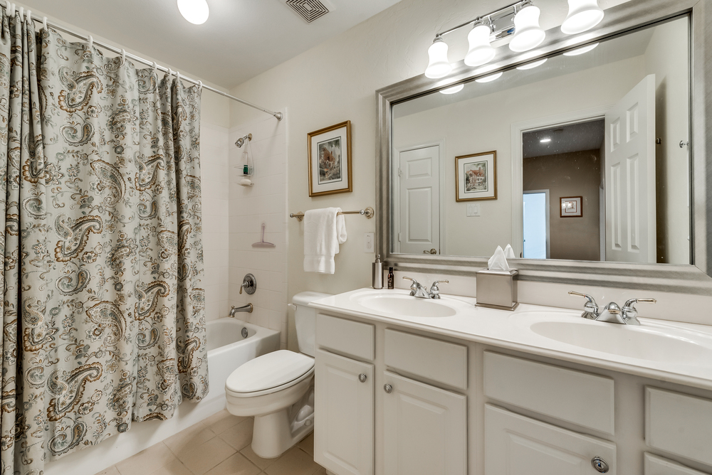      Second Full Bathroom with Dual Sinks 