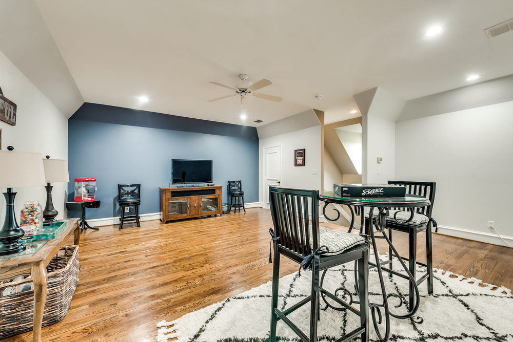    Upstairs Game Room 