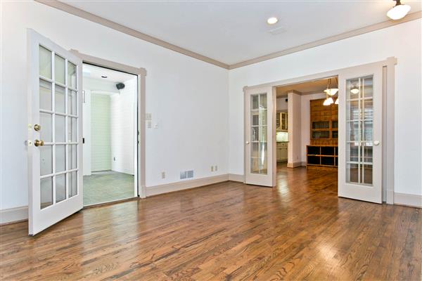    bonus room off study into sunroom 