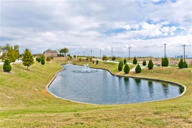    Pond and Fountain view 