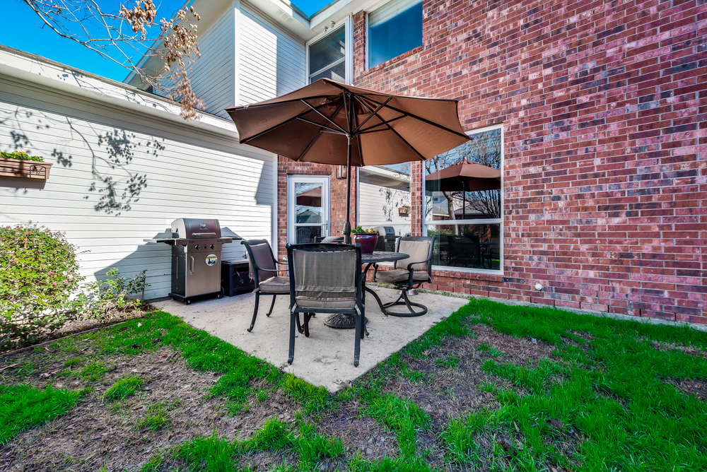    Open Backyard Patio 