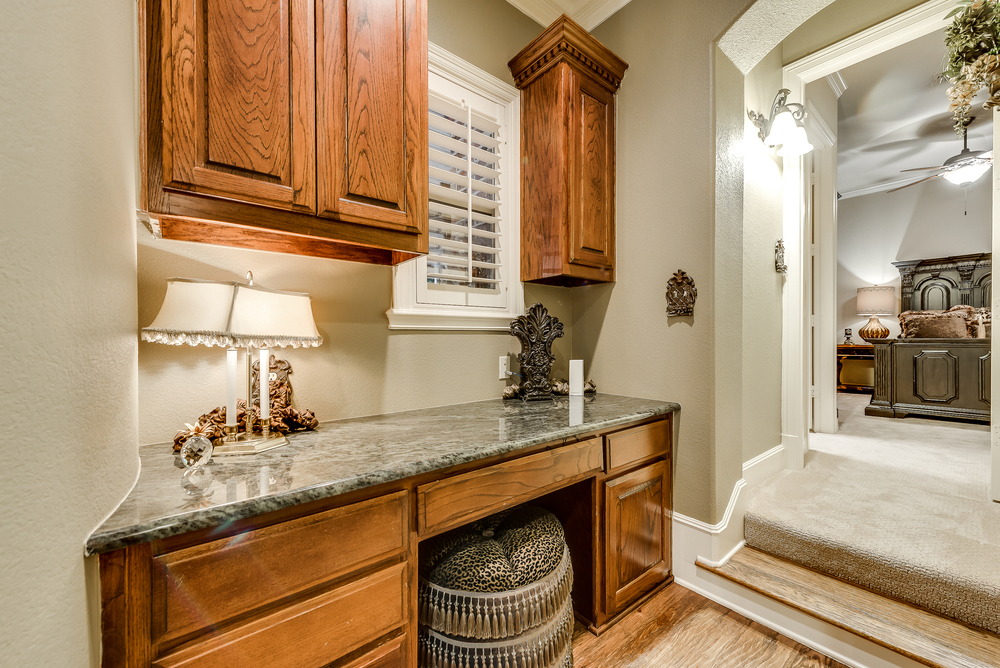    Study Nook with Granite Desk 