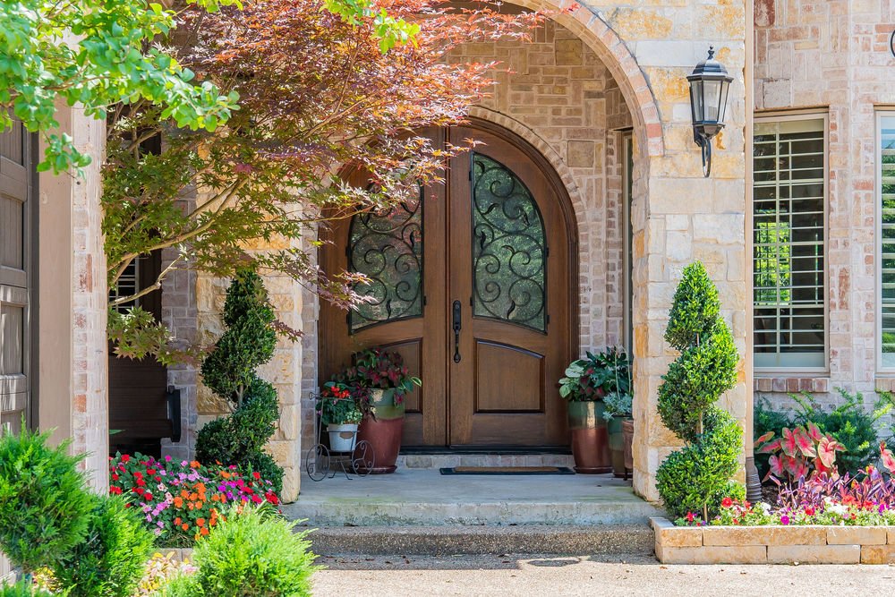    Custom Oak Front Door 