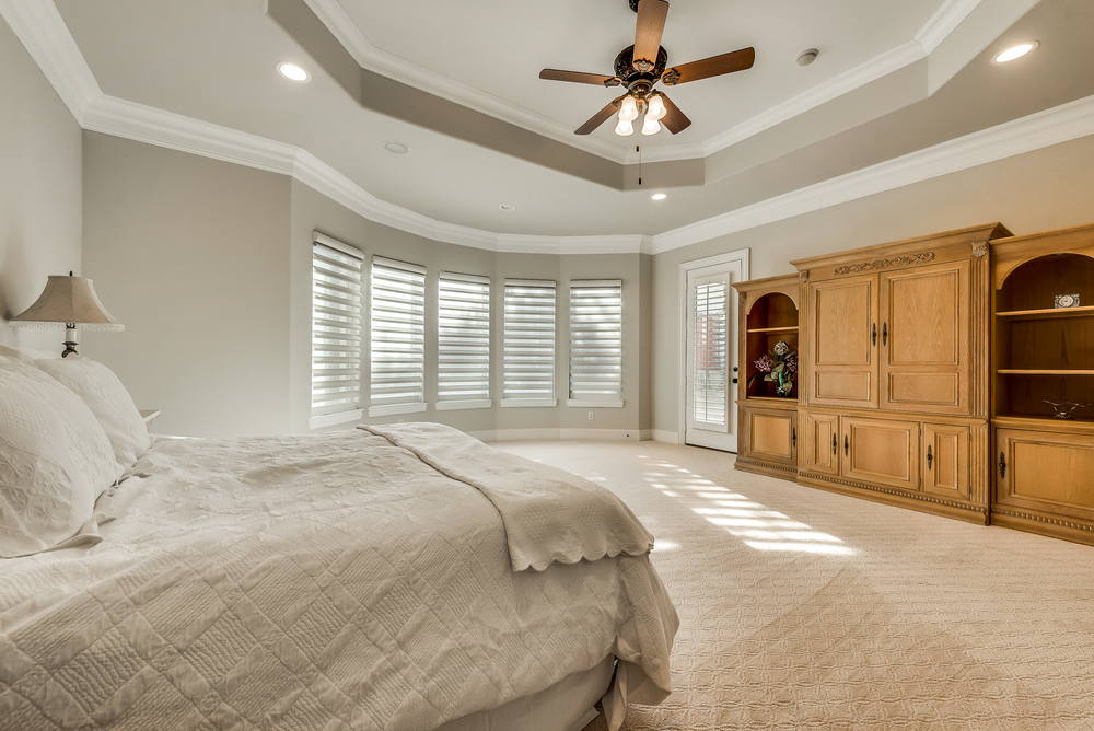    Master Suite has Door to Back Patio 