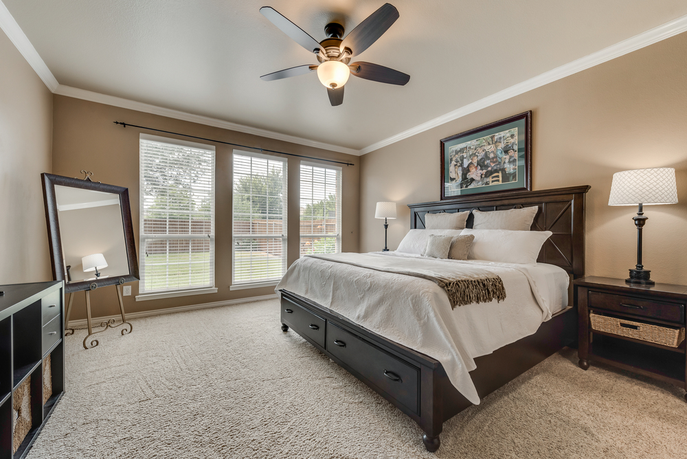    Master Suite with Wall of Windows 