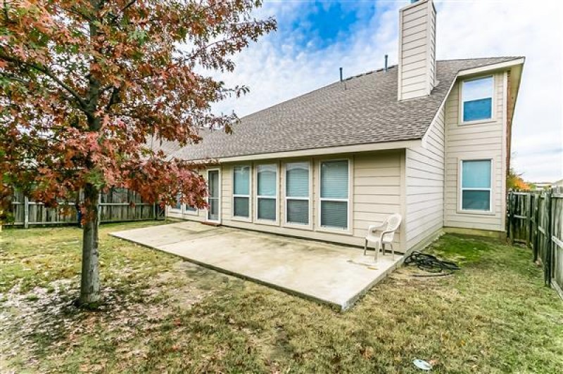    Open Patio and Large Yard 