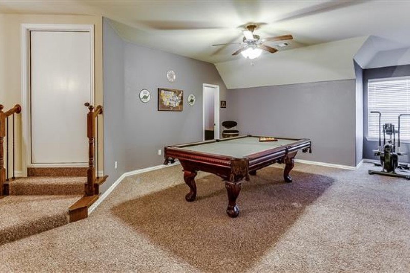    Game Room with Access to Attic 