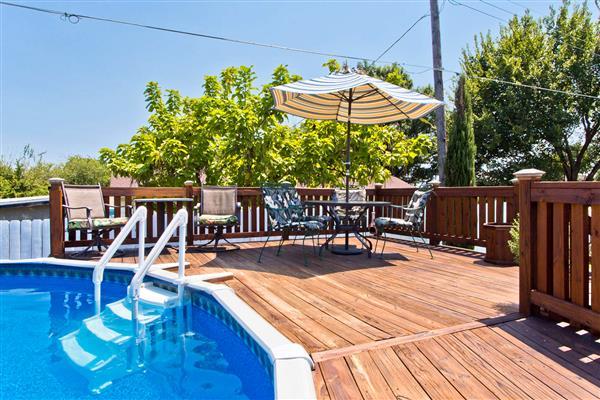    Above Ground Pool with Deck 