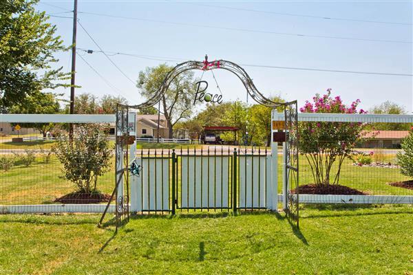    Yard Art Entrance 