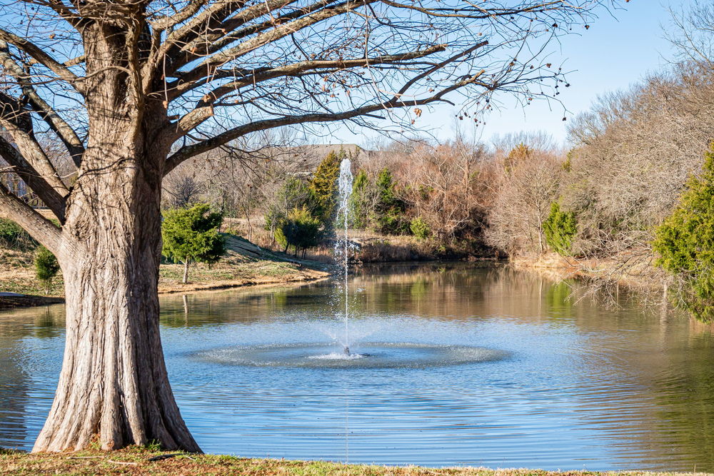    Fountain Across from Home 