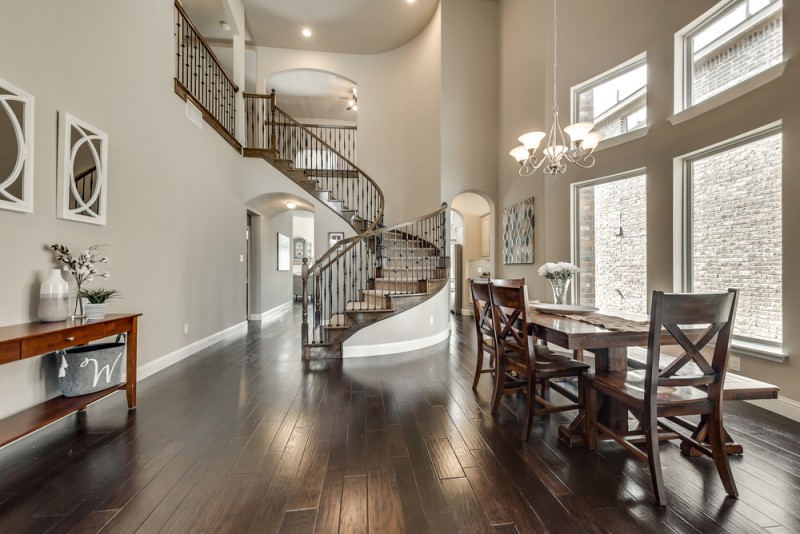    Gorgeous Wrought Iron Staircase 