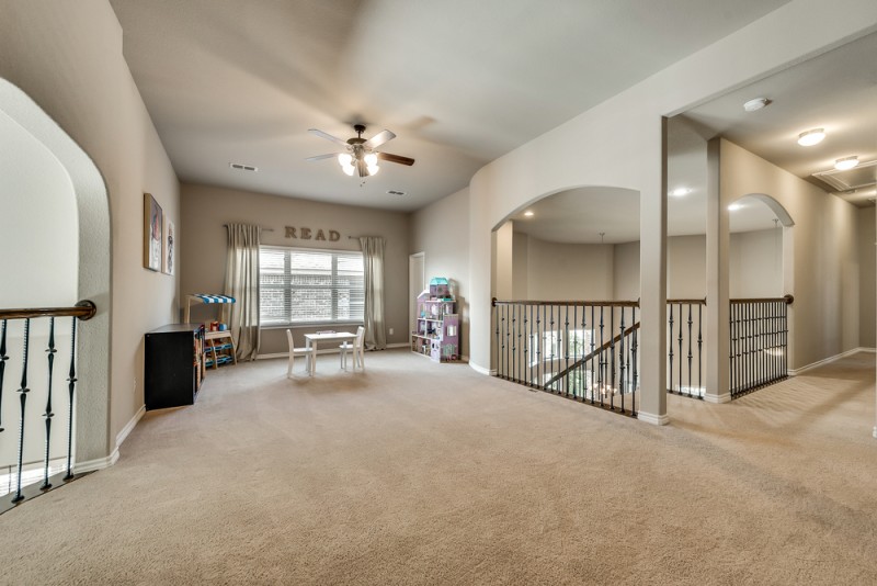    Spacious Game Room with Juliette Balcony 