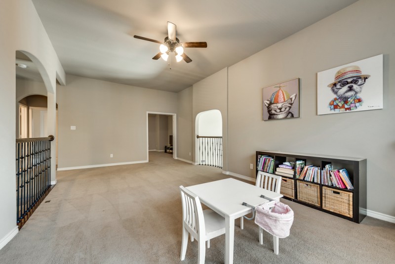    Spacious Game Room with Juliette Balcony 