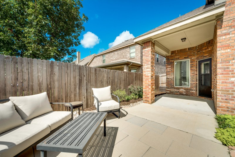    Extended Back Patio 