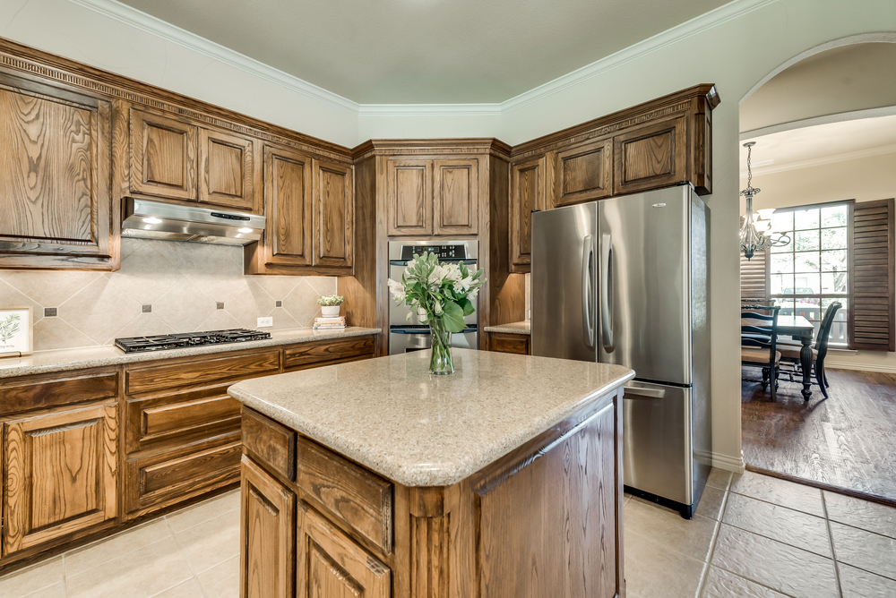    Gourmet Kitchen offers Silestone Countertops and Stainless Steel Appliances 
