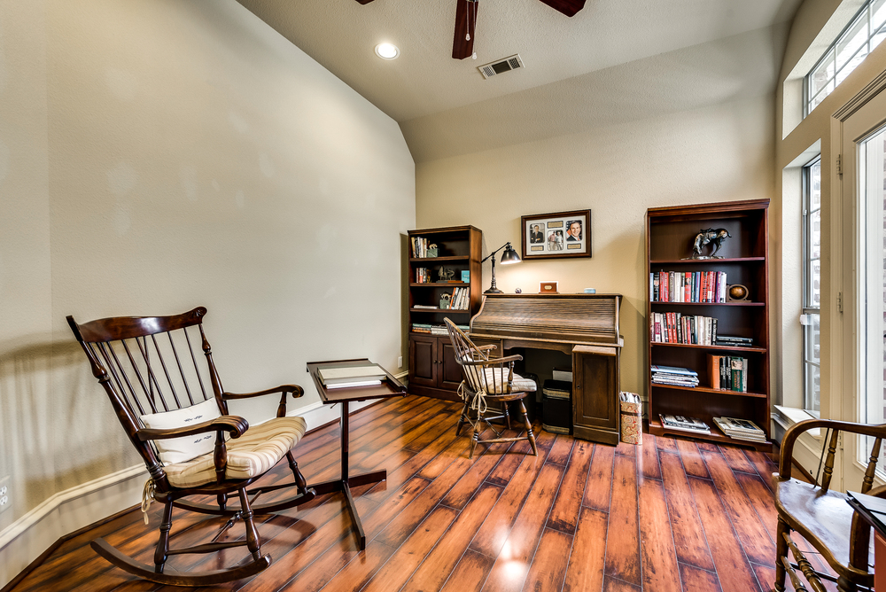    Bedroom with Door to Courtyard 