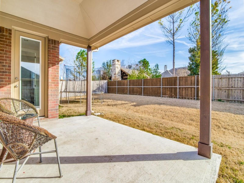    Covered Back Patio 