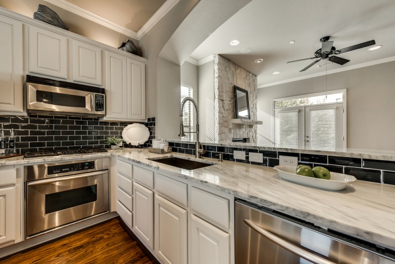    Gourmet Kitchen with Quartz Countertops 