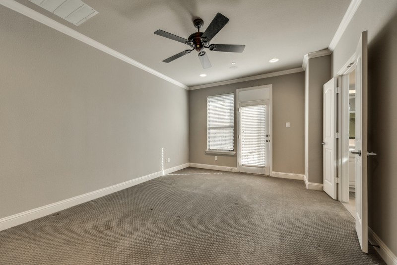    Third Level Master Bedroom with Balcony Access 