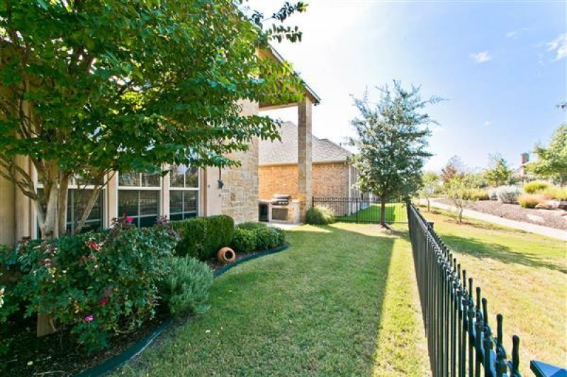    Back Yard overlooking walking path 