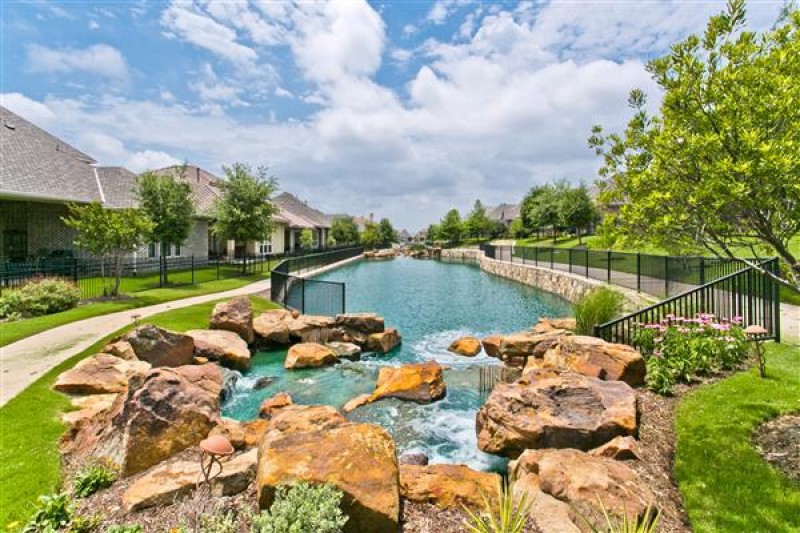    View of Pond  Walking Path 