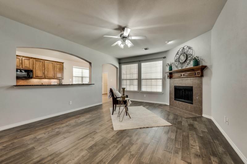    Family Room is Open to the Kitchen 