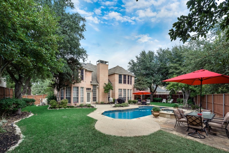    Serene Backyard Oasis on     Acre Lot 