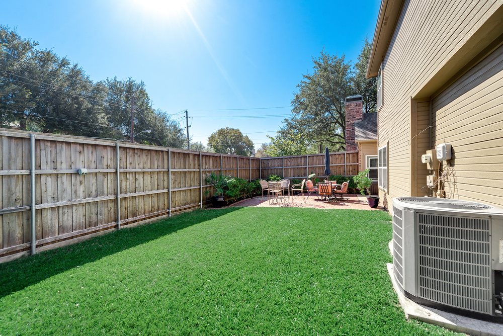    Grassy Backyard with Extended Patio  Great Place to Relax and Entertain 