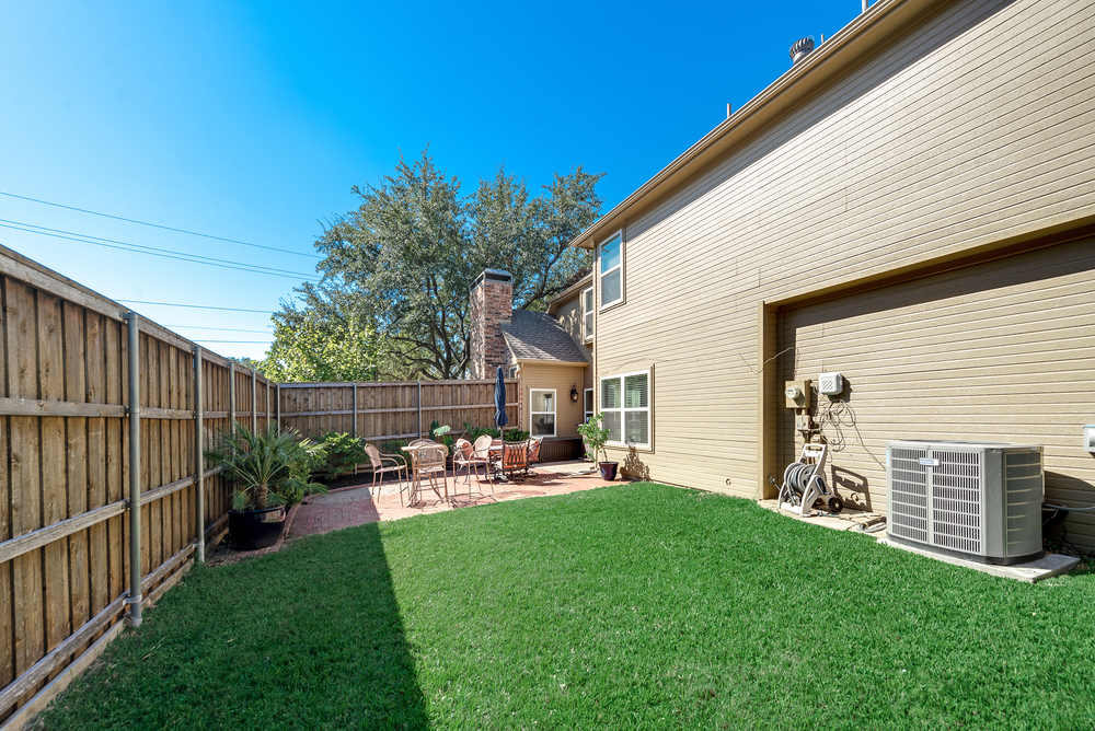    Grassy Backyard with Extended Patio  Great Place to Relax and Entertain 