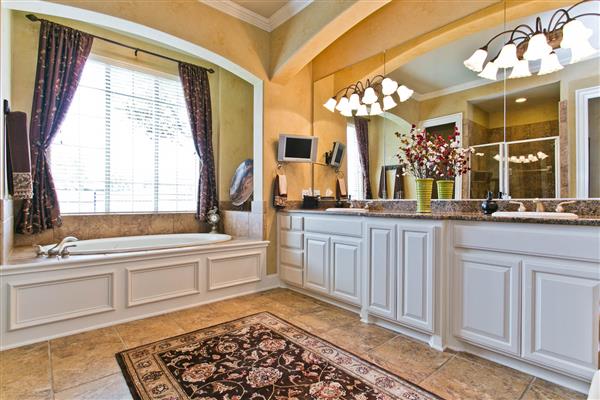    Lavish Master Bath 