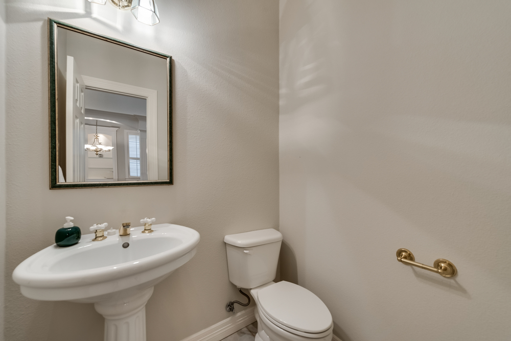    Main Level Half Bath for Guests 