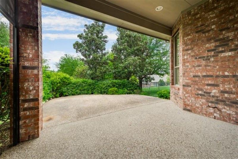    Covered Porch  Extended Patio 