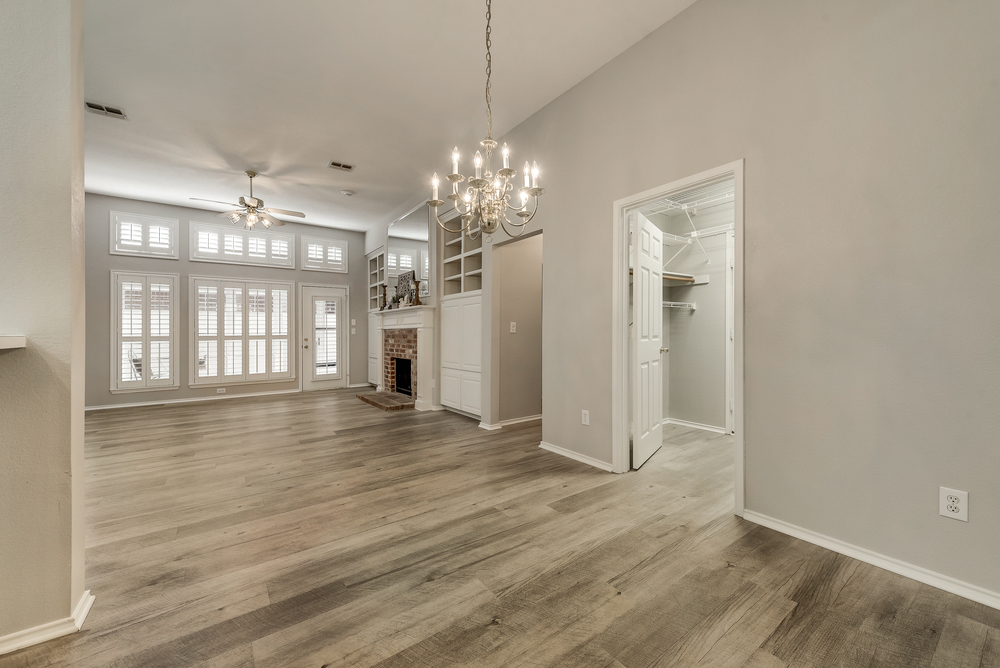    Formal Dining and Family Room 