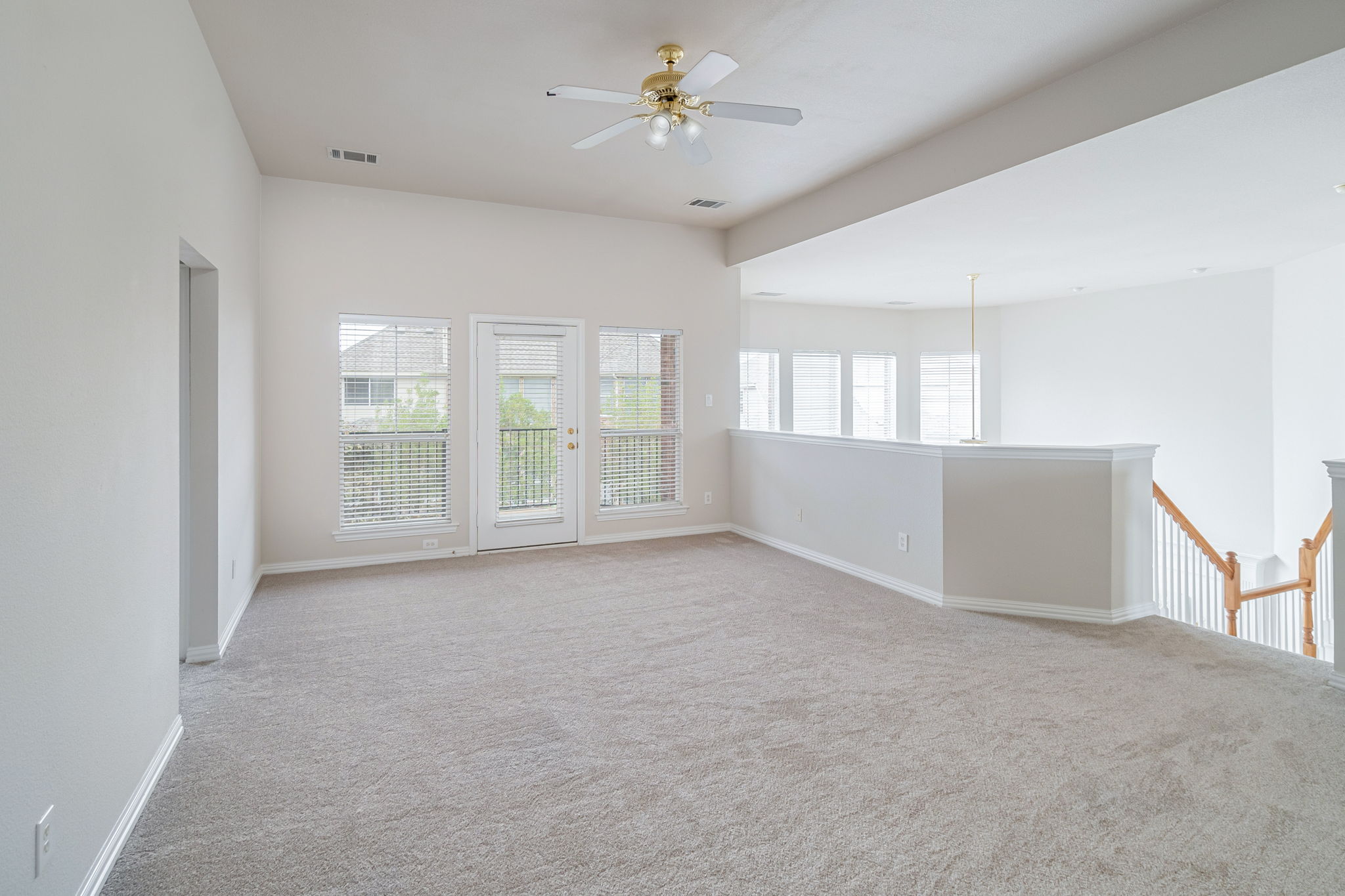    Spacious Game Room with Balcony 